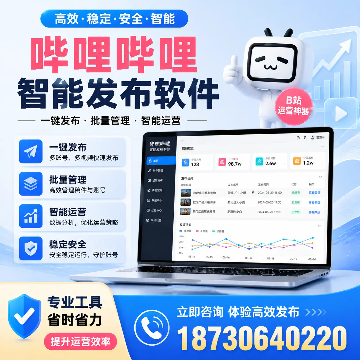 解密哔哩哔哩智能发布软件：功能与优势分析在安阳